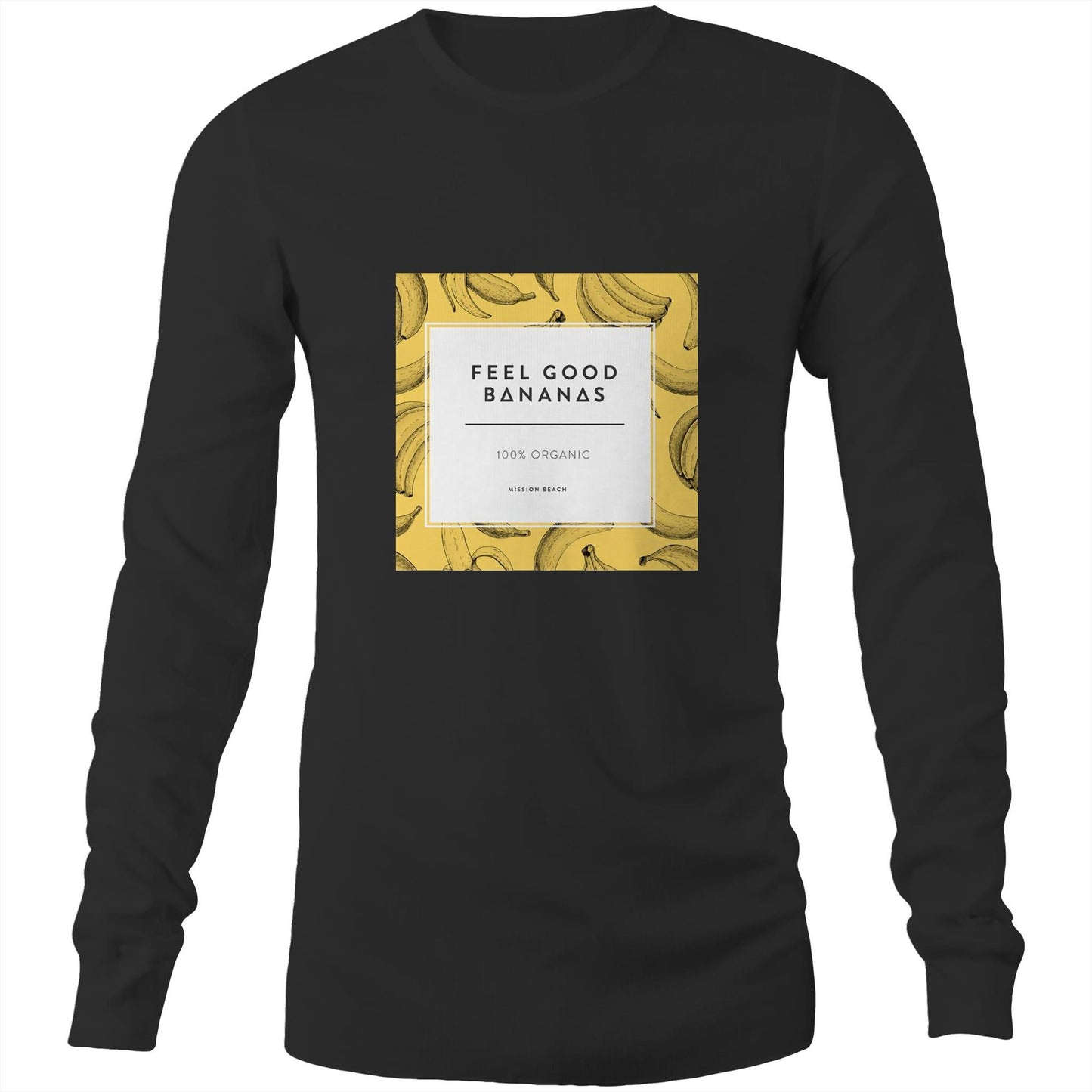 Feelgood Bananas Logo - Mens Long Sleeve T-Shirt
