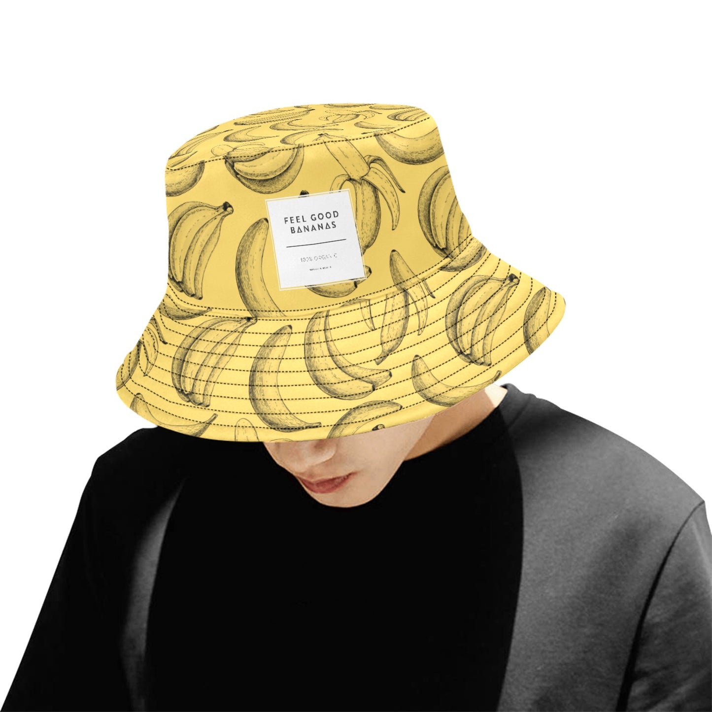 Feel Good Bananas Unisex Summer Bucket Hat