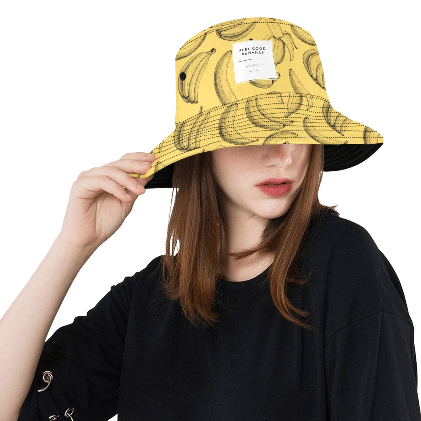 Feel Good Bananas Unisex Summer Bucket Hat